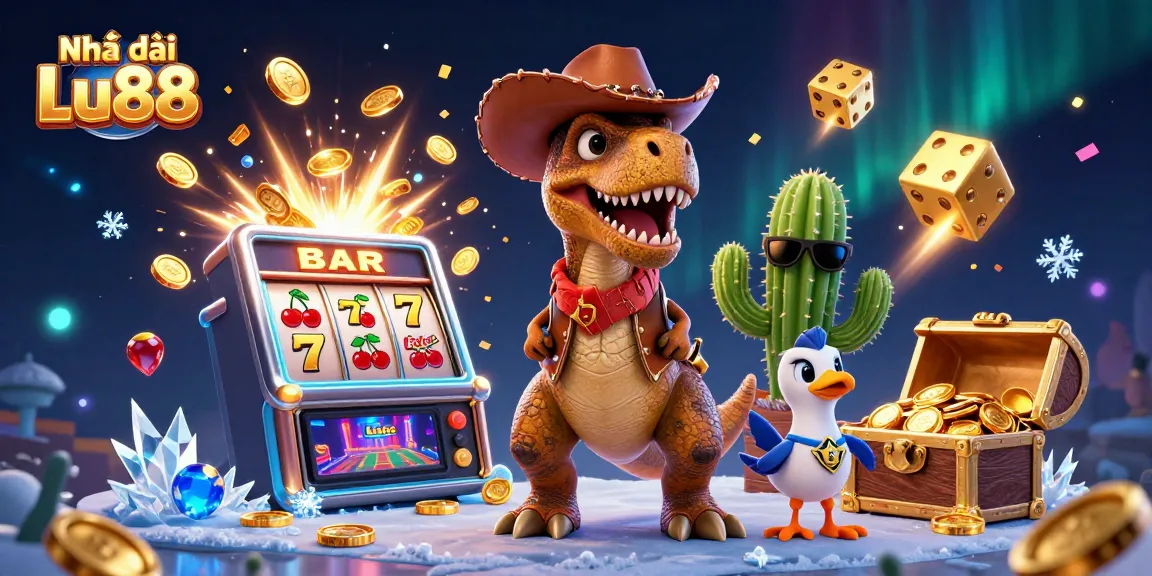 Engage in exciting slots at Nhà cái Lu88, featuring dynamic jackpot elements and vibrant casino energy.