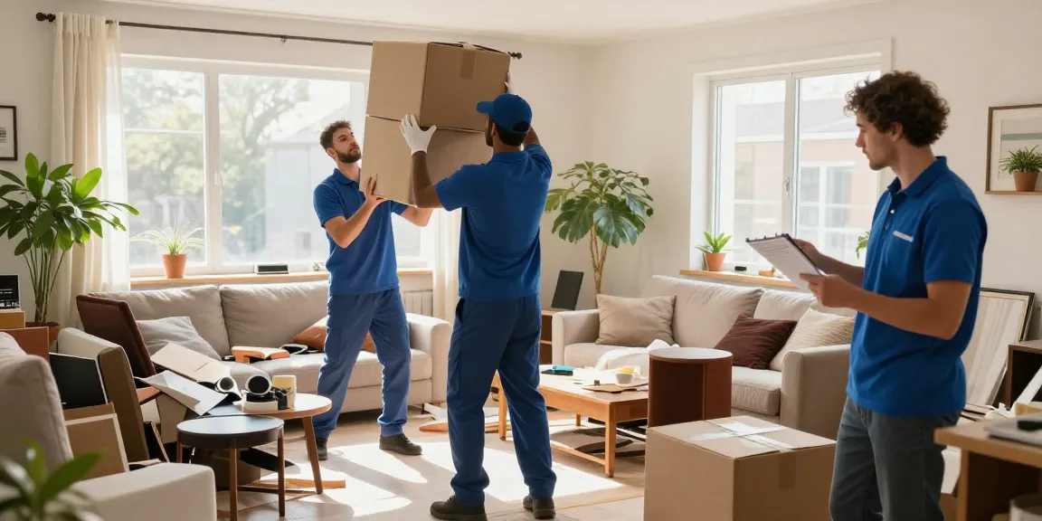 Efficient junk removal team at work in Vancouver home, providing target Junk Removal Vancouver services