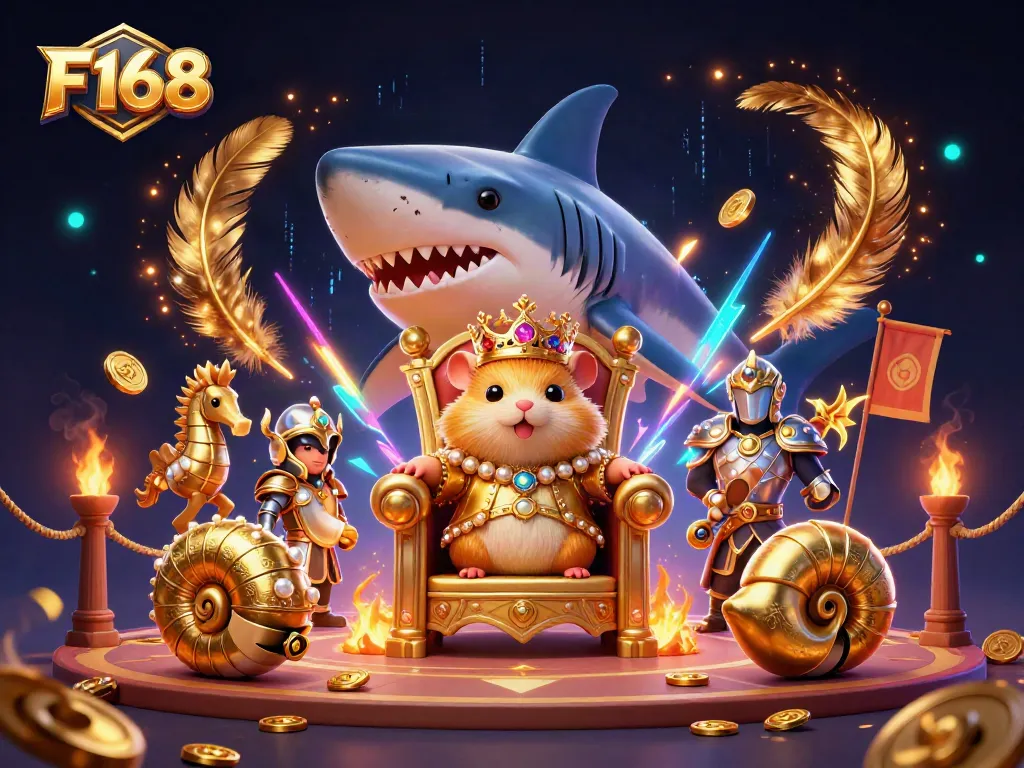 F168 engages players in an exciting casino realm with vibrant scenes and colorful elements.