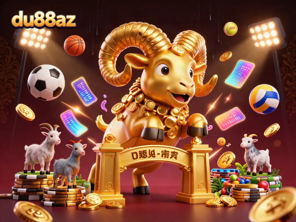 Experience the thrill of du88az with a charging golden ram and dynamic betting action.