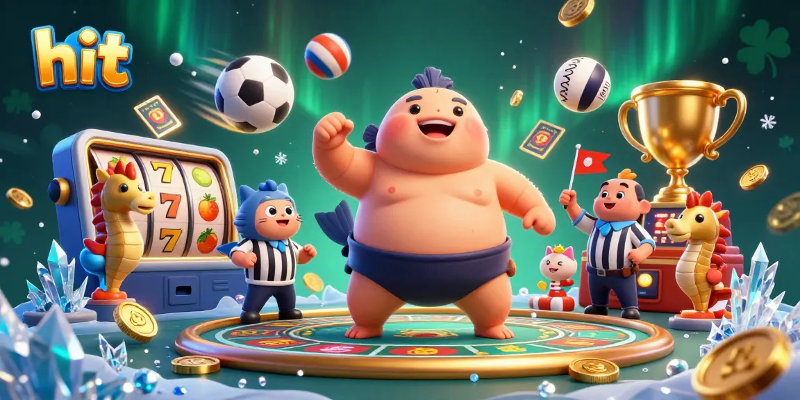 Hit lucrative jackpots while enjoying vibrant underwater casino-themed atmosphere with fugu and catfish characters.