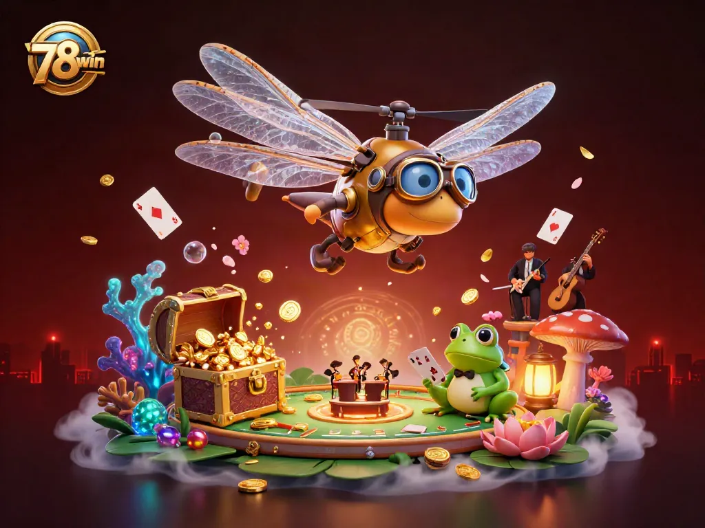 Experience thrilling 78win casino action with vibrant underwater scenes and dynamic game elements.