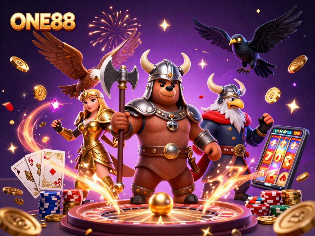 Join the excitement of ONE88 as you spin to win with casino games and bonuses!