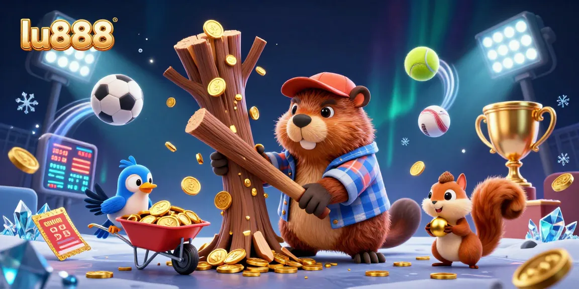 Engage with exciting games at lu888, featuring dynamic sports elements and gold coins in action.