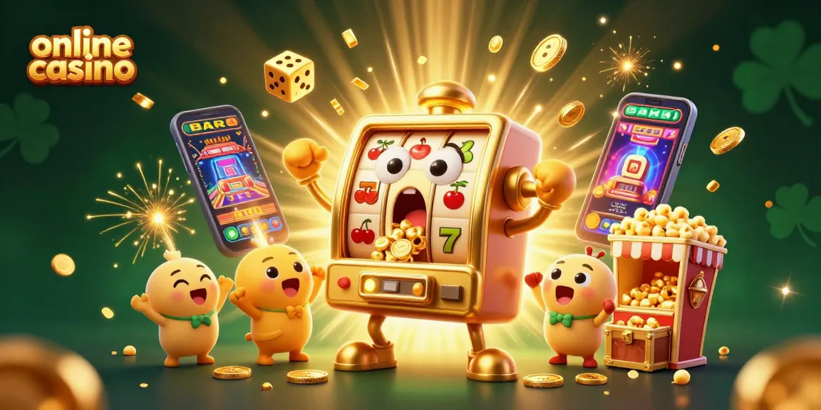 Experience thrilling wins at our vibrant online casino with dynamic 3D slot machines celebrating jackpots.