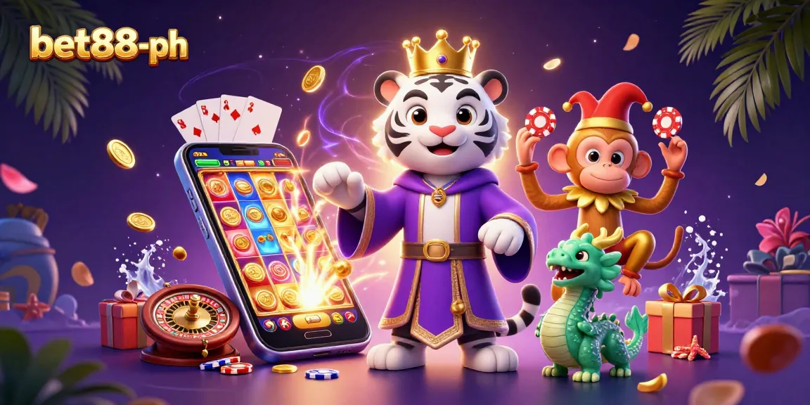 Engage with dynamic gaming experience at bet88-ph through colorful slot games and vivid casino elements.